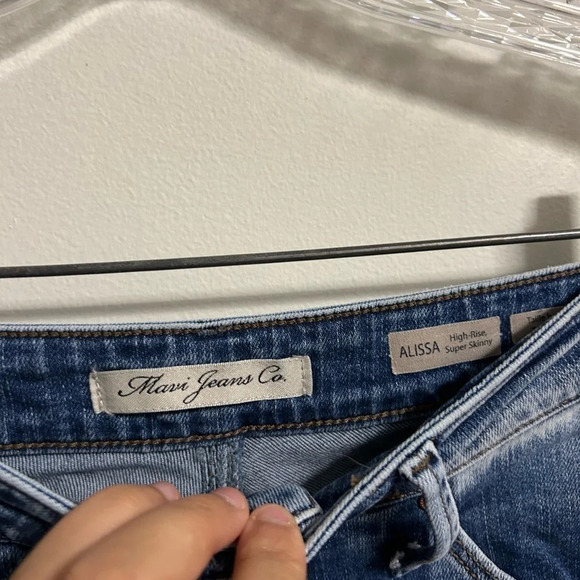 Mavi High Rise  Alissa Super Skinny Jeans - Picture 3 of 4